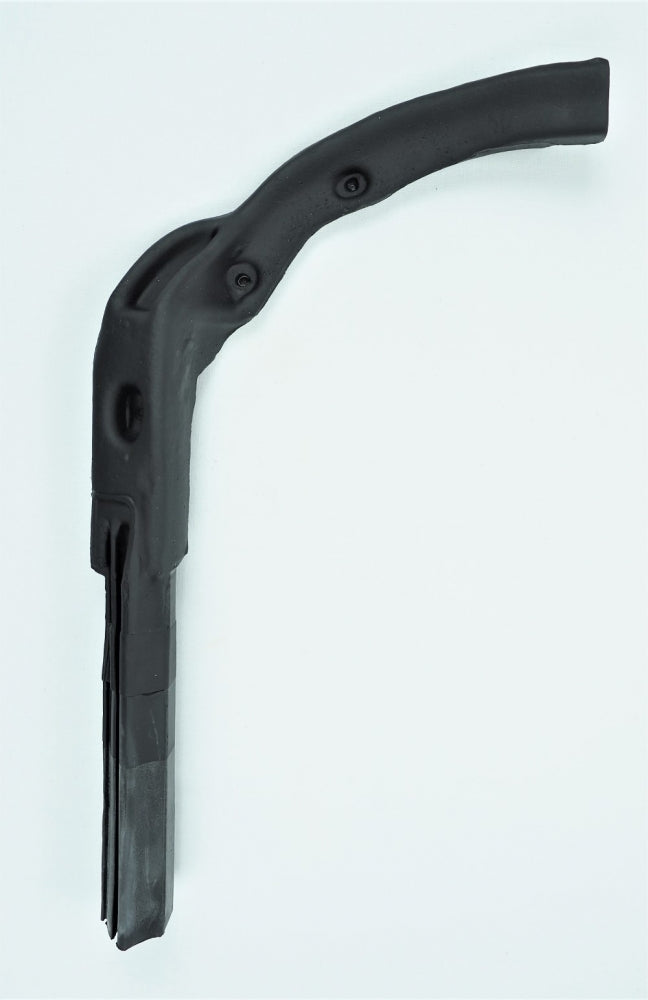1963-1967 C2 Corvette Header Extension & Side Front RH Passenger Side Weatherstrip