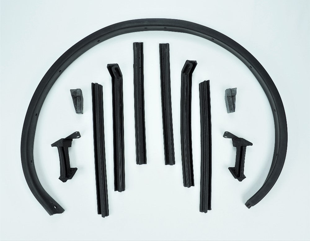 1956-1958 C1 Corvette Convertible Top Weatherstrip Kit