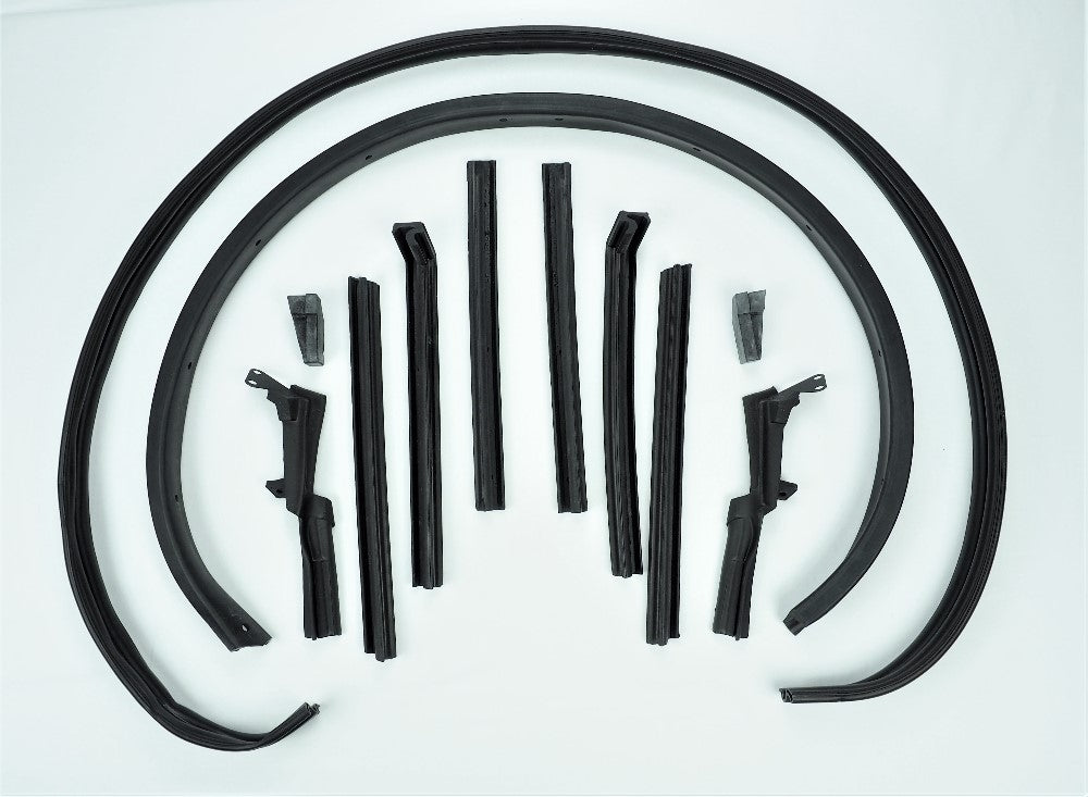 1961-1962 C1 Corvette Convertible Top Weatherstrip Kit