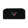 2020-2025 C8 Corvette Lloyd Front/Rear Cargo Mats Silver Flags