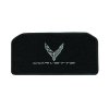 2020-2024 C8 Corvette Lloyd Front/Rear Cargo Mats C8 Flags Monochromatic Corvette Silver