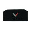2020-2025 C8 Corvette Lloyd Front/Rear Cargo Mats C8 Flags Silver & Corvette Word Silver