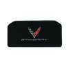 2020-2025 C8 Corvette Lloyd Front/Rear Cargo Mats C8 Flags Silver & Stingray Word Silver