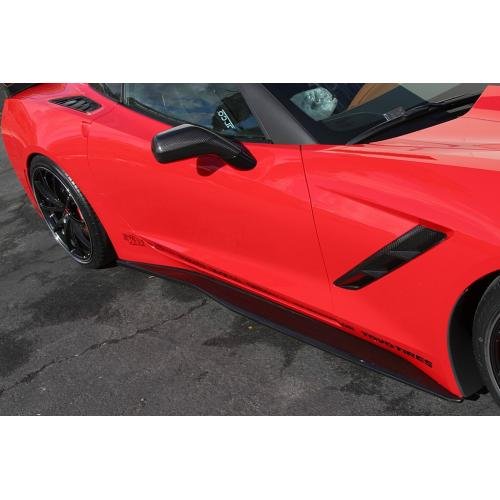 C7 APR Performance Track Pack side skirts 