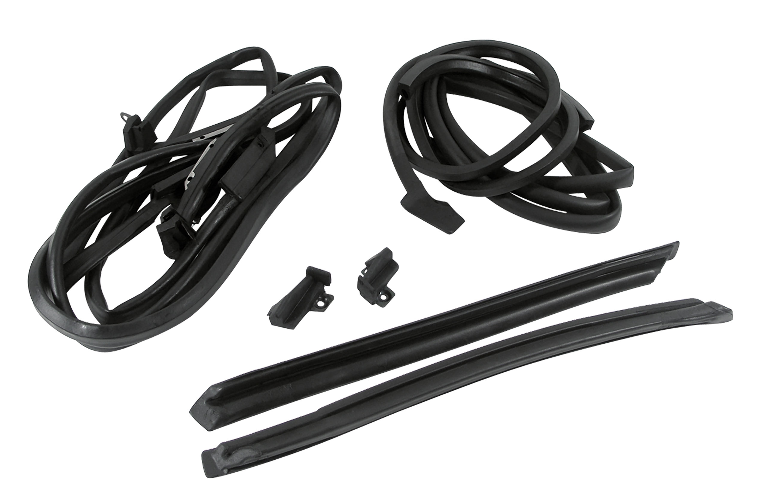 1973-1975 C3 Corvette Weatherstrip Kit - Body Convertible 8Pc