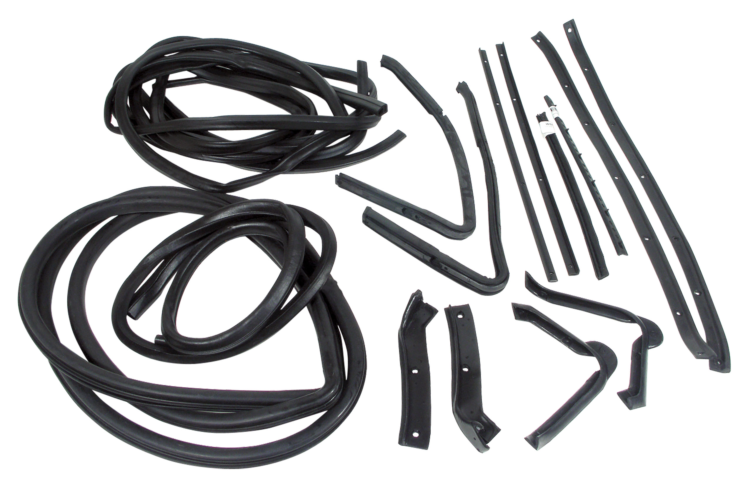 1964-1967 C2 Corvette Weatherstrip Kit - Body Coupe 16Pc