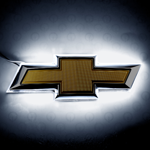For 2014-2015 Camaro Illuminated Bowtie - White Oracle