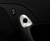 C6 Corvette Aluminum Interior Door Open Release Bezels