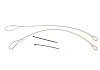 1984-1996 C4 Corvette Emergency Hood Release Cable Kit