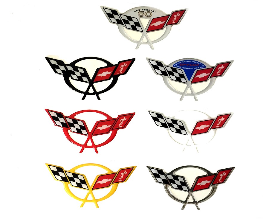 1997-2004 C5 Corvette Domed Air bridge Decal Emblem