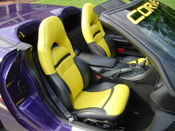C5 Pace Yellow Sport Seats