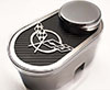 1997-2004 C5 Master Cylinder Cover C Fiber Crossed Flags