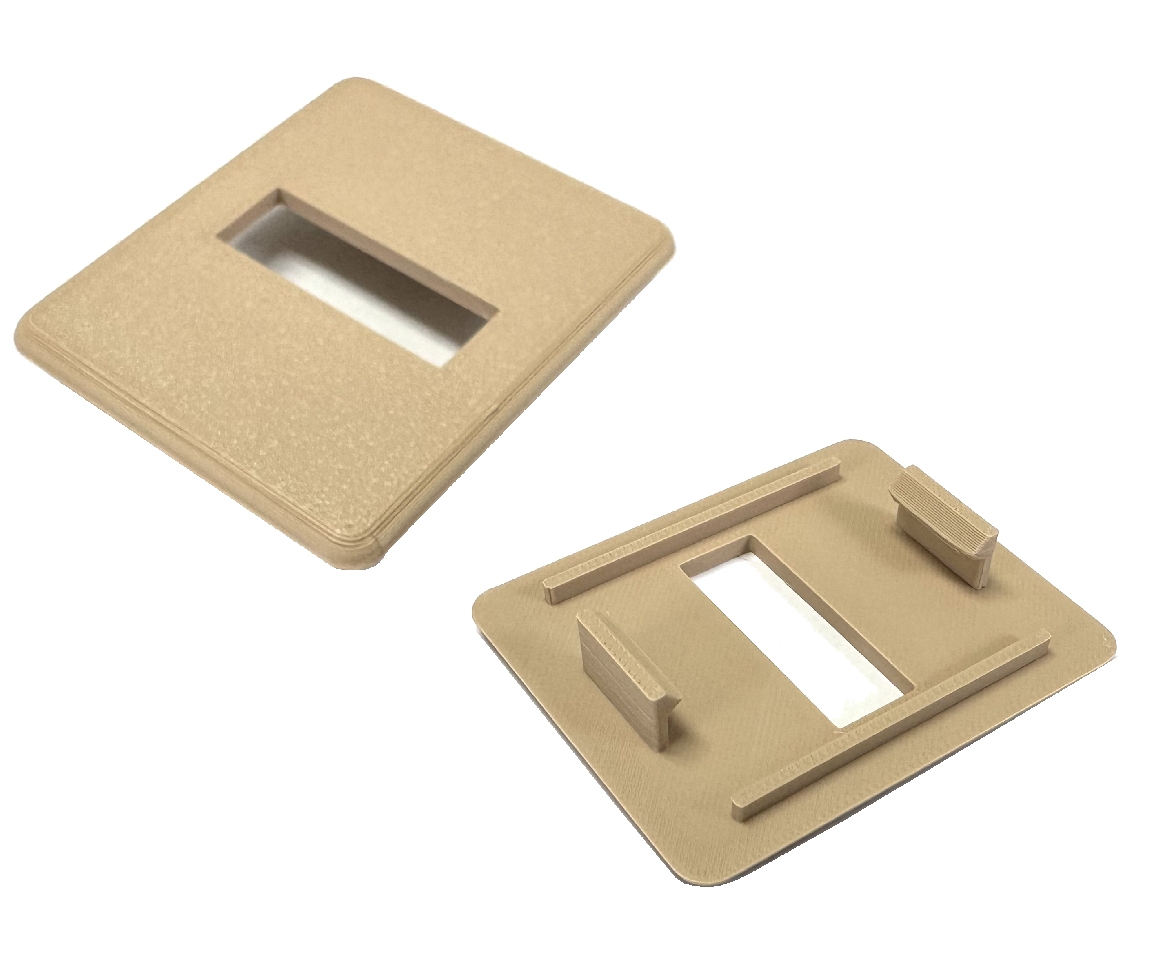 1997-2004 Corvette C5 Seat Back Button Release Bezels Light Oak Plates Set