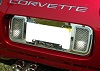 1997-2004 C5 Corvette Stainless Steel License Frame