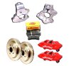 C5/C6 Corvette LG Motorsports Drag Spindle With Brake Kit