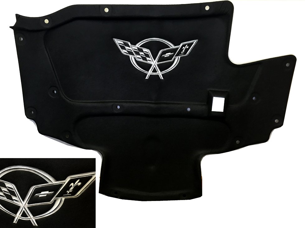 1997-2004 C5 Corvette Airbrushed Hood Liner