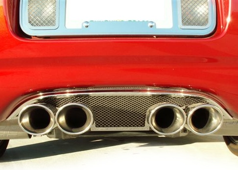 c5 corvette exhaust plate