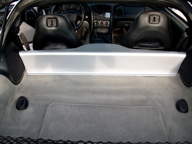 1997-2004 C5 Corvette Coupe Waterfall Extension - Pre- Painted