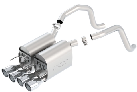 C6 Corvette Borla 11815 Exhaust System