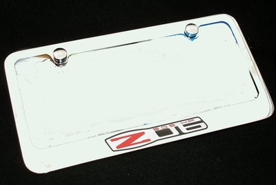 C6 License Plate Frame - Z06