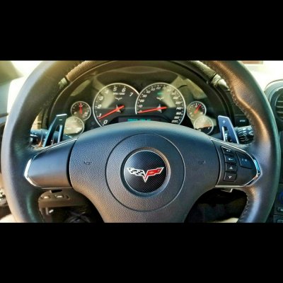 C6 Corvette 6L80 Paddle Shifter Extensions