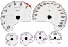 C6 Corvette Daytona Edition US Speedo Custom Gauge Face