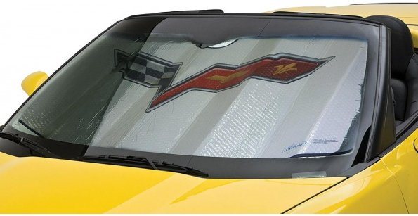C6 Corvette Insulated Folding Windshield Sunshade
