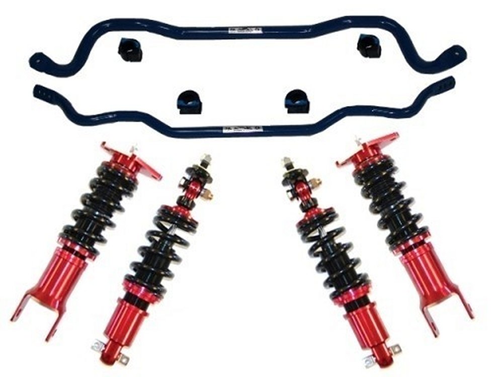 1997-2013 C5/C6 Corvette LG Motorsports GT2 Coilover and G1 Sway Bar Package