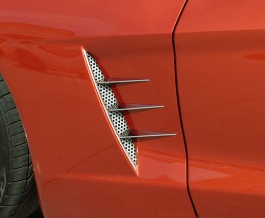 C6 Corvette Side Spears Stainless Steel - RPIDesigns.com