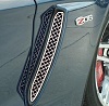 C6 Corvette Z06 Laser Mesh Side Vent Grills