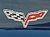 C6 Corvette Waterfall Emblem Surround