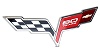 C6 Corvette 60th Anniversary Rear Emblem