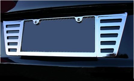 C6 Corvette Billet Aluminum License Plate Frame