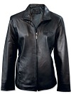 C6 Ladies Leather Jacket