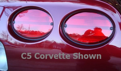 C6 Corvette Tail Light Seals