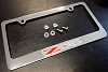 C6 Corvette License Plate Frame - Z06 Logo