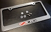 C6 Corvette License Plate Frame - Z06 Logo