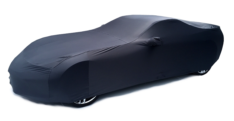 C7 Corvette Stingray Car Cover - Indoor Super Stretch Extra Soft - Color Matched Shark Gray