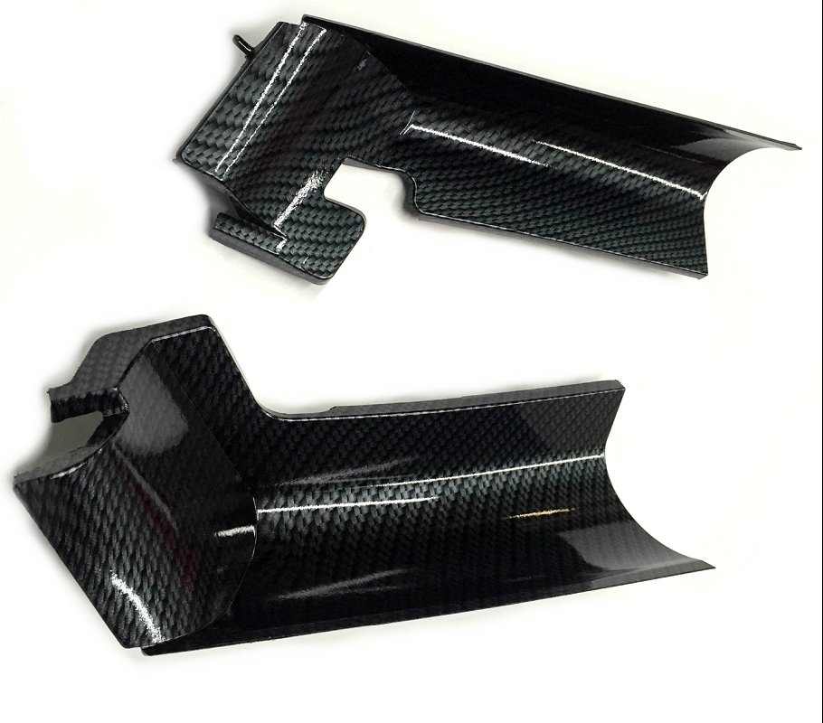 C7 Corvette Stingray Hydro Carbon Fiber Inner Fender Covers Set