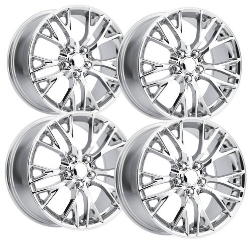 C7 Z06 Corvette Chrome Wheels for C5, C6, C7, Z06