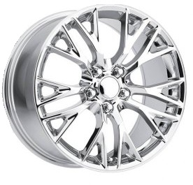 C7 Z06 Corvette Chrome 20x10 Wheel