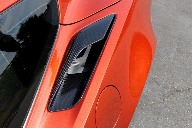 C7 Corvette Z06 APR Carbon Fiber Rear Quarter Panel Ducts