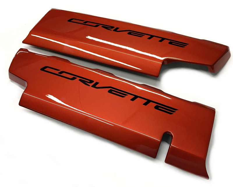 C7 Corvette Painted Fuel Rail Covers