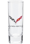 C7 Corvette Corvette Logo Cordial Glass (GB834)