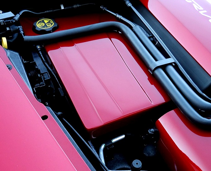 C7 Corvette Painted Fuse Box Cover