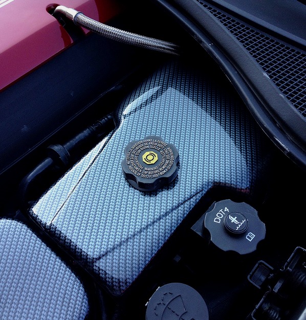 C7 Corvette Carbon Fiber Brake/Booster Cover