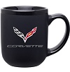 C7 Logo Corvette Modelo Coffee Mug - Black 