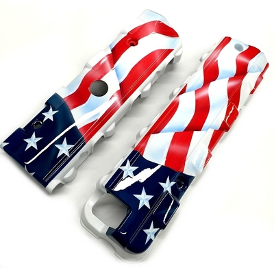 C7 Corvette Custom Airbrushed Lower Coil Customers - American Pride