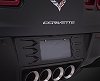 C7 Corvette Altec Painted Rear License Plate Frame