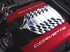 C7 Corvette Airbrushed Checkered Plenum Cover